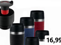 Emsa: Travel Mug mit Komfortverschluss für 16,99 Euro