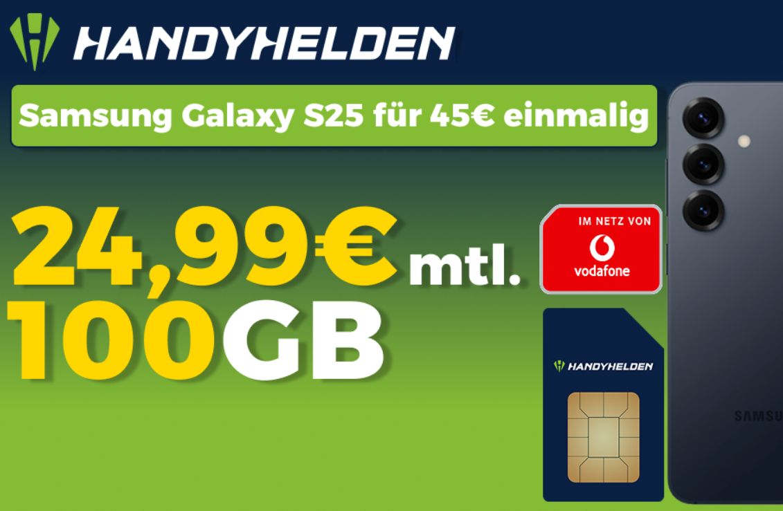 Samsung Galaxy S25: Handy mit Vertrag günstiger als ohne