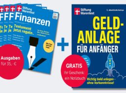 Gratis: Finanzen-Sachbücher zum Probeabo „Finanztest“ für 35 Euro