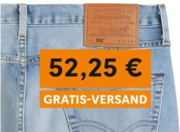 Amazon: Levi’s 501 ab 52,25 Euro frei Haus