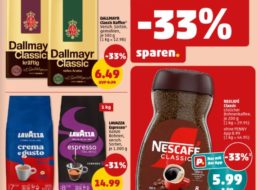 Penny: Kaffee von Lavazza, Dallmayr & Co. mit Rabatt