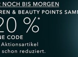 Douglas: 20 Prozent Rabatt bis Mittwoch