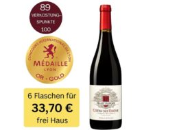 Weinboerse: Goldprämierter „Côtes-du-Rhône“ für unter sechs Euro frei Haus