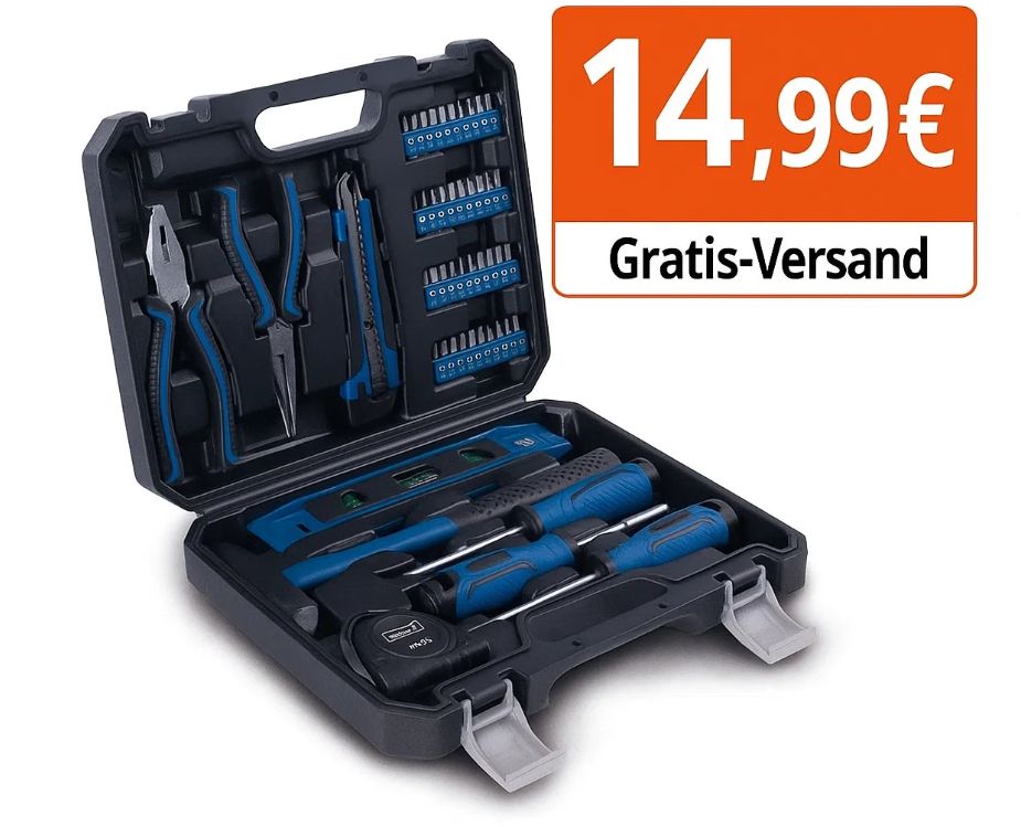 Ebay: Scheppach-Werkzeugkoffer mit 5-Jahresgarantie für 14,99 Euro