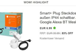 Ebay: Smarte Outdoor-Steckdose für 6,29 Euro frei haus