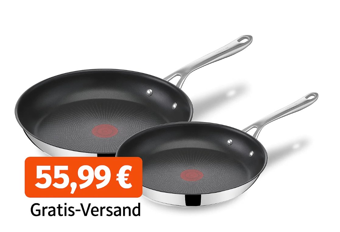 Amazon: Bestseller-Pfannenset von Jamie Oliver für 55,99 Euro