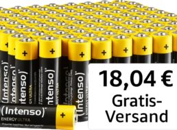 Ebay: 100er-Pack AA-Batterien ab 18,04 Euro frei Haus