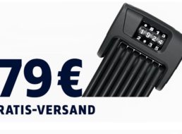 Abus: Faltbares Zahlenschloss für 79 Euro frei Haus