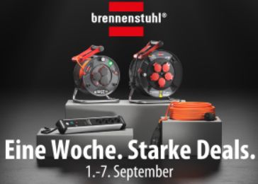 Amazon: Brennenstuhl-Rabattaktion mit Artikeln ab 7,99 Euro