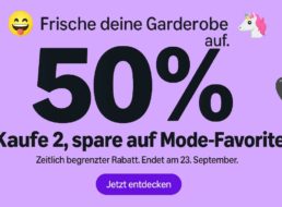 Amazon Haul: 50 Prozent Rabatt beim Kauf von zwei Modeartikeln