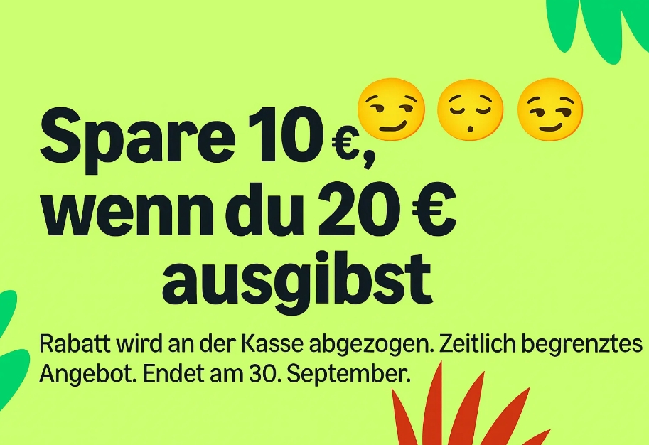 Amazon Haul: 10 Euro Rabatt ab 20 Euro Warenwert
