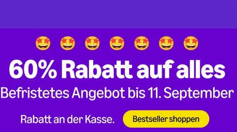 Amazon Haul: 60 Prozent Rabatt auf alles bis Donnerstag