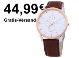 Pierre Cardin: Armband-Uhr mit Multi-Ziffernblatt für 44,99 statt 169 Euro