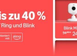 Amazon: Blink- & Ring-Webcams mit Rabatt