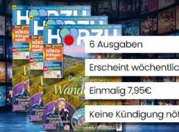 Hörzu: Miniabo mit automatischem Ende für 7,95 Euro
