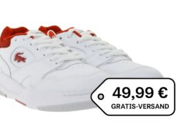 Lacoste: Echtleder-Schuhe für 49,99 Euro frei Haus