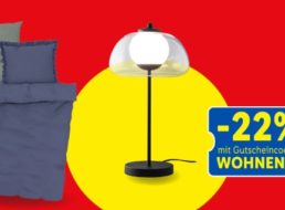 Lidl: 22 Prozent Rabatt auf „Wohnen und Einrichten“