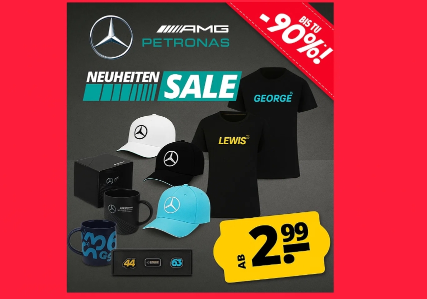 Mercedes AMG: Sale bei Sportspar mit Schnäppchen ab 5 Euro