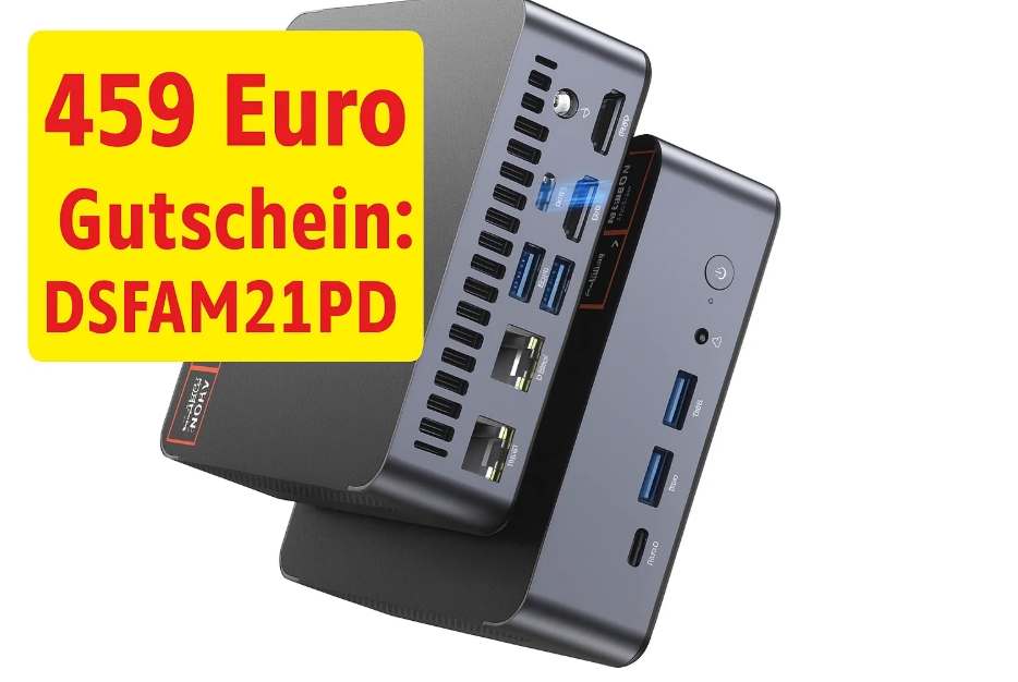 Amazon: Mini-PC mit TByte SSD und 32 GByte RAM für 459 Euro