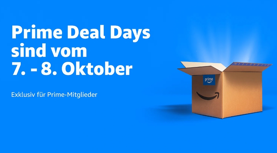 Amazon: Prime Deal Days am 7. und 8. Oktober 2025