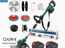 Kaufland: Akku-Rasentrimmer mit 750 Watt für 124,99 Euro