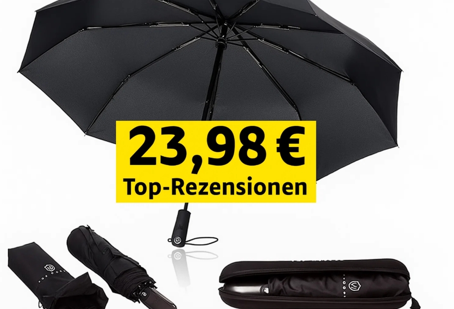 Amazon: Bestseller-Regenschirm für 23,98 Euro