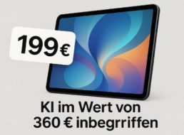 Knaller: Telekom T Tablet 2 mit eSIM & AI für 199 Euro frei Haus