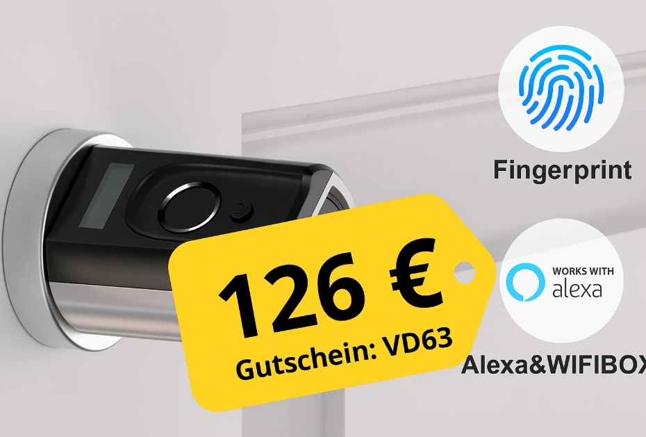 Welock: Smartes Türschloss "Welock Touch41" für 126 statt 189 Euro