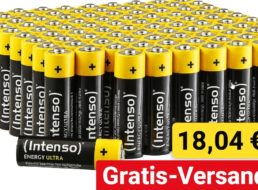 Ebay: AA-Batterien im 100er-Pack ab 18,04 Euro