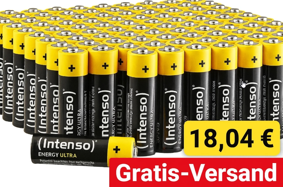Ebay: AA-Batterien im 100er-Pack ab 18,04 Euro