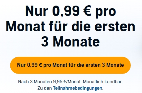 Audible: 3 Monate für je 99 Cent
