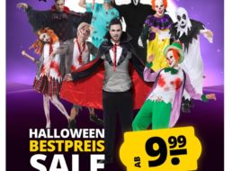 Halloween: Sale bei Sportspar mit Kostümen ab 9,99 Euro