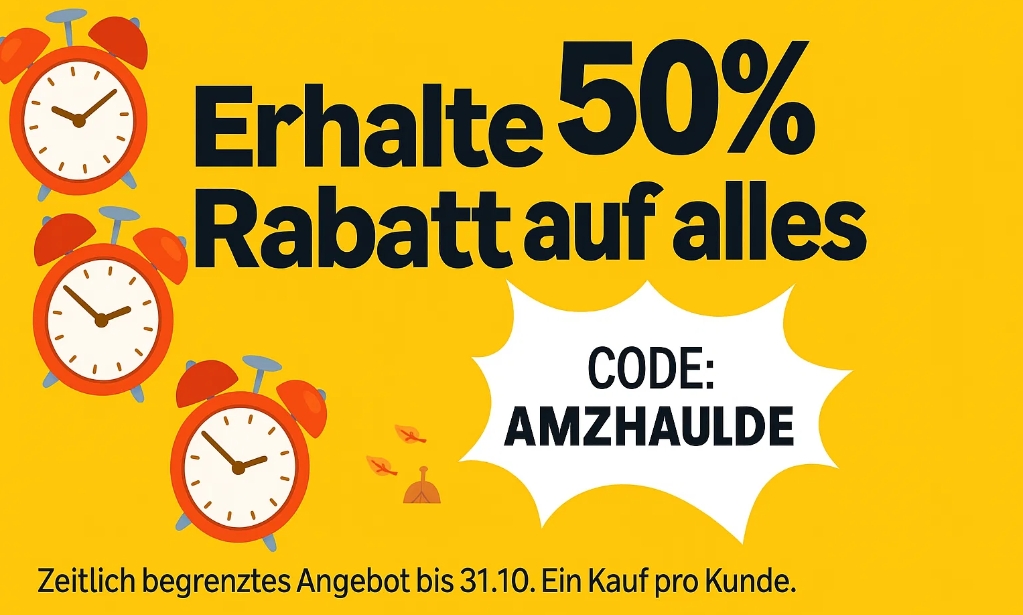 Amazon Haul: 50 Prozent Rabatt auf alles bis Ende Oktober