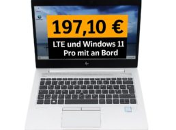 B-Ware: HP-Elitebook mit LTE und Windows 11 für 197,10 Euro