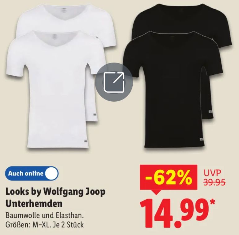 Lidl: "Looks bei Joop" wieder ab 4,99 Euro im Angebot