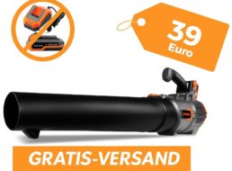 Ebay: Akku-Laubbläser von Fuxtec zum Bestpreis von 39 Euro