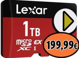 Lexar: Micro-SDXC mit 1 TByte für 199,99 Euro