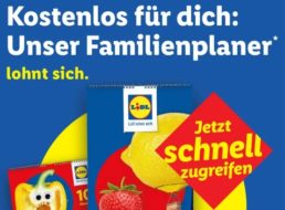 Gratis: „Lidl Familienplaner 2026“ ab sofort verfügbar