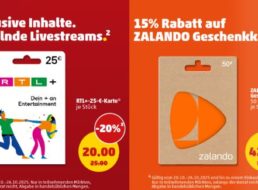 Penny-Kartenwelt: Zalando und RTL mit Rabatt verfügbar