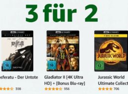 Amazon: Drei UHDs zum Preis von zweien