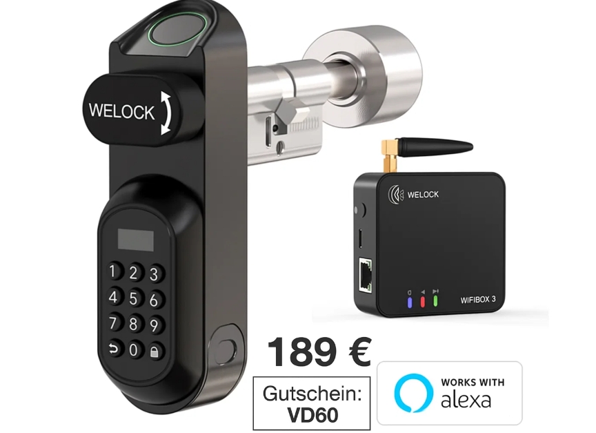 Smartes Türschloss: Welock U81 für 189 Euro frei Haus
