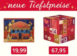 Amazon: Adventskalender massiv im Preis reduziert
