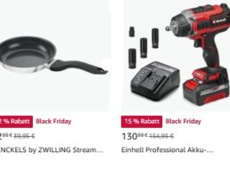 Amazon: „Haushalt & Küche“ zum Black Friday reduziert