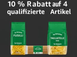 Amazon: 10 Prozent Rabatt beim Kauf von vier Artikeln