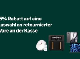 Amazon Retourenkauf: 15 Prozent Rabatt für eine Woche