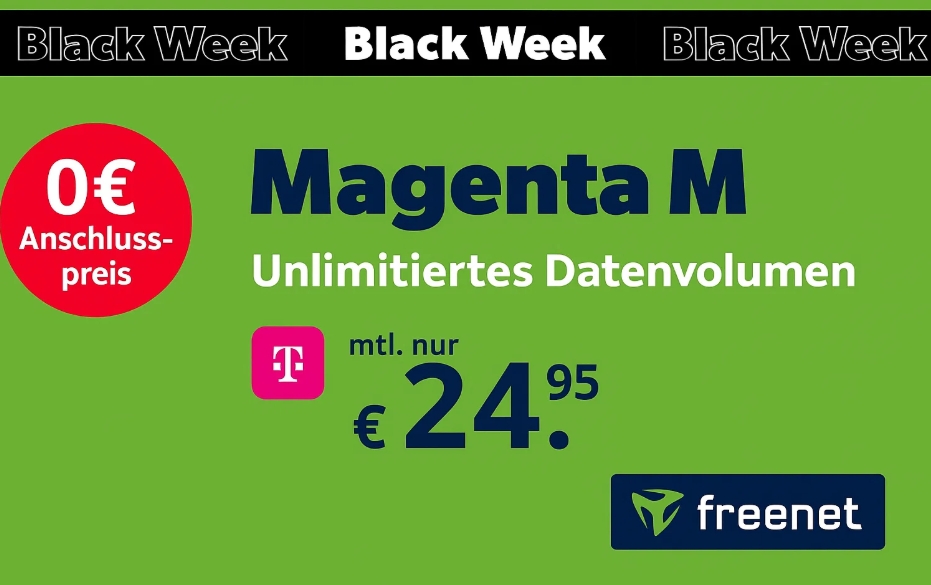 Telekom-Netz: Unlimited-Flat mit 300 Mbit/s für 24,95 Euro