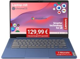 Gratis: Google AI Pro zum Chromebook für 129,99 Euro