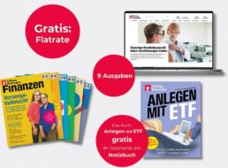 Top-Deal: Finanztest 9x Flatrate inklusive ETF-Bestseller zum Vorteilspreis