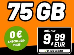Klarmobil: Monatlich kündbare 75 GByte-Flat für 11,99 Euro
