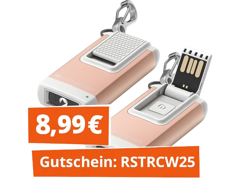 Ebay: 2 x LED-Schlüsselanhänger Refurb für 8,99 Euro